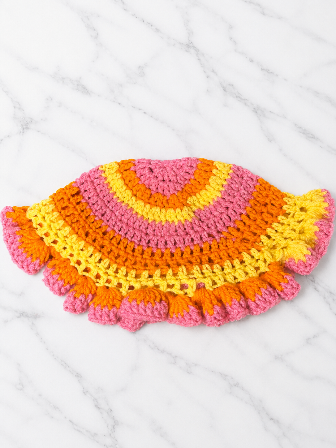 Custom ruffle hats