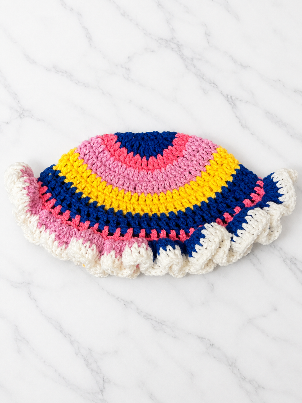 Custom ruffle hats